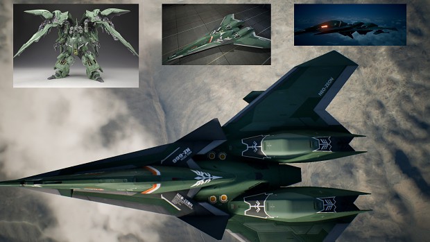 ADF-11F Neo Zeon NZ-666 “Kshatriya”skin