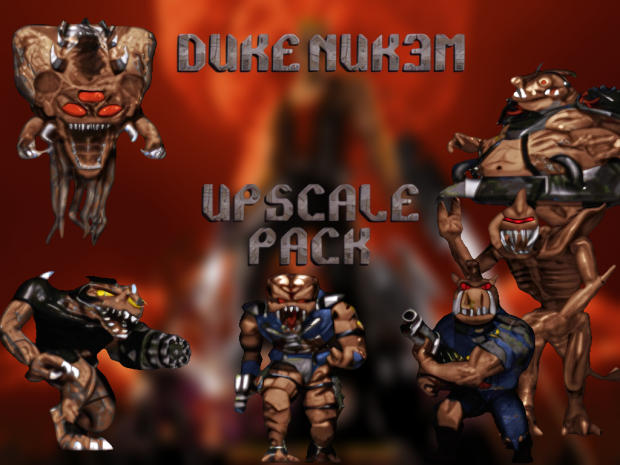 Duke Nukem 3D Upscale Pack - DTF Edition