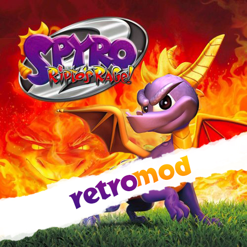 Spyro 2 Reiginited Triology Retro voices mod "Updated Link"