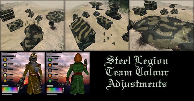 Steel Legion - Team Colour Update