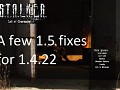 A few 1.5 small fixes for 1.4.22