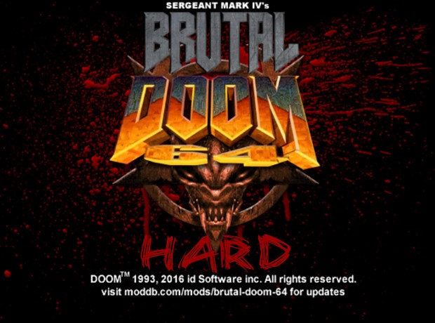 Brutal DOOM 64 Map Hard V1