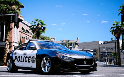 2014 Maserati Ghibli Police 2.0 [Add-on]