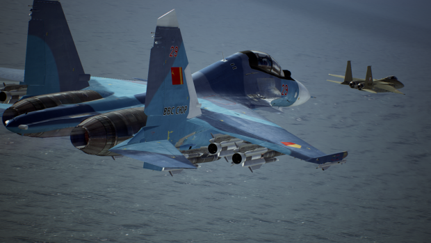 YAF Su-30SM Dark Blue Camo