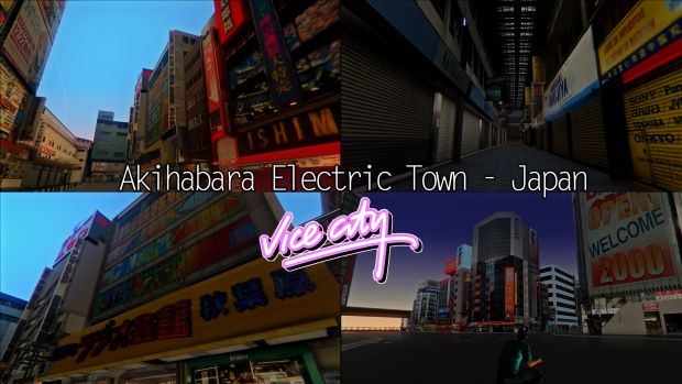 Akihabara Electric Town  Japan for GTA VC