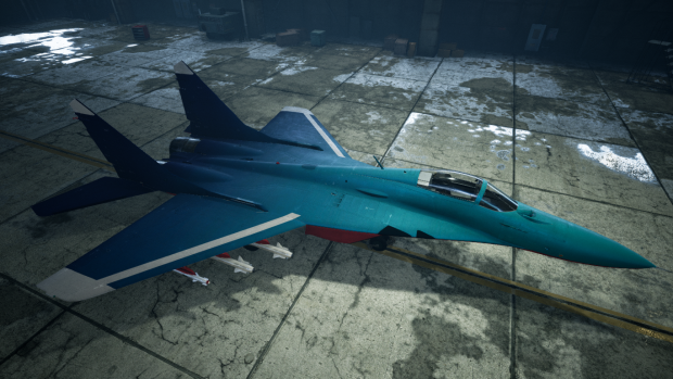 MiG-29A Blue Gradient
