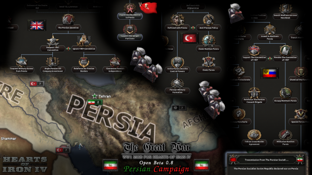 The Great War - Open Beta 0.8 "Persian Campaign"