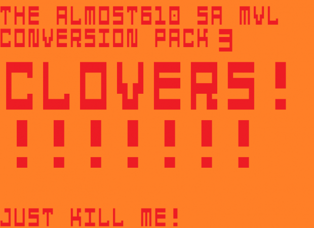 (MVL) ALMOST610 SA MVL Pack 3 (CLOVERS)