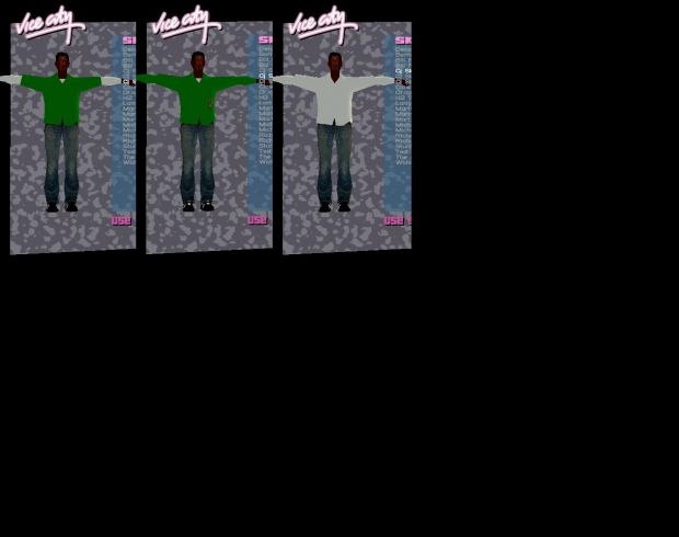 Cj Test Skin0.1 For Vice City Pack Of 3