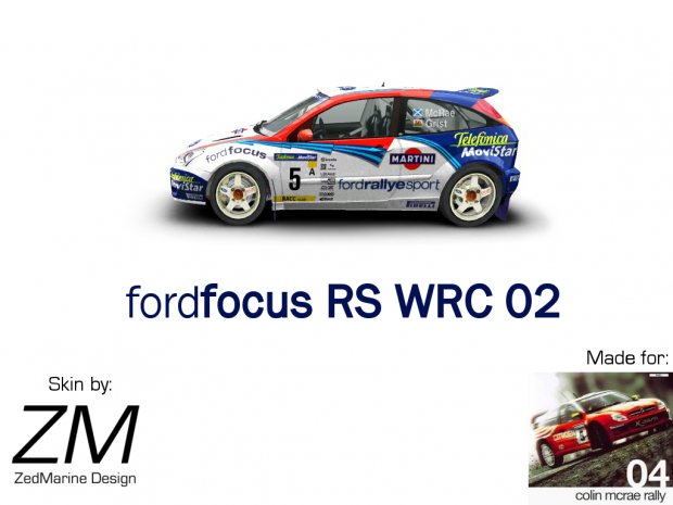 Ford Focus RS WRC 02 (Rally Catalunya)