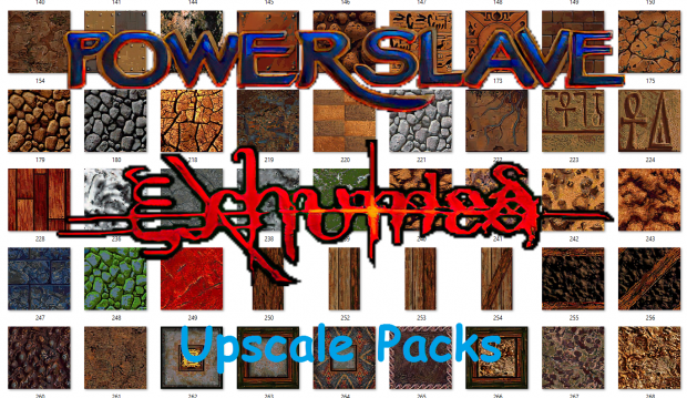 Powerslave Upscale Packs