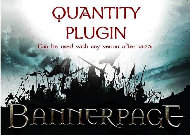 BannerPage QUANTITY Plugin Updated to 3.0