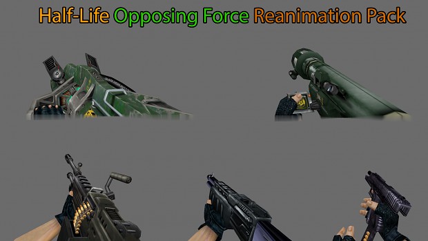 Half Life Opposing Force Reanimation Pack LD