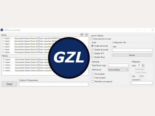 GZDoom Launcher 1.1