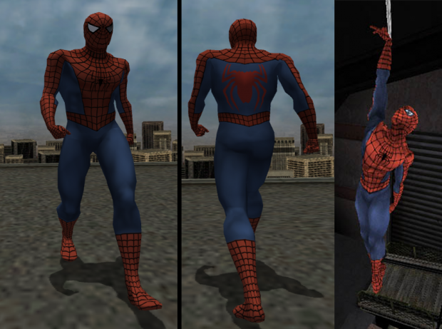 Spider-Man The Movie Game Beta Suit
