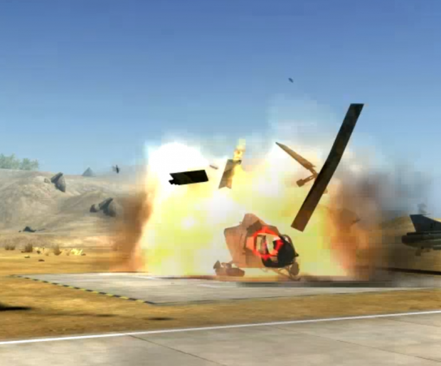 Air Vehicles Explosions Effect