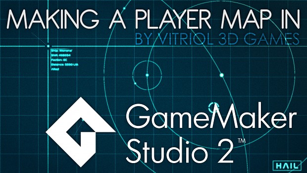 GameMaker Studio 2 - Player Map/Mini-map Example