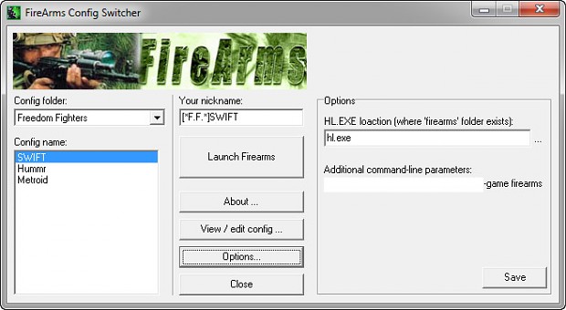 FireArms Config Switcher v1.2