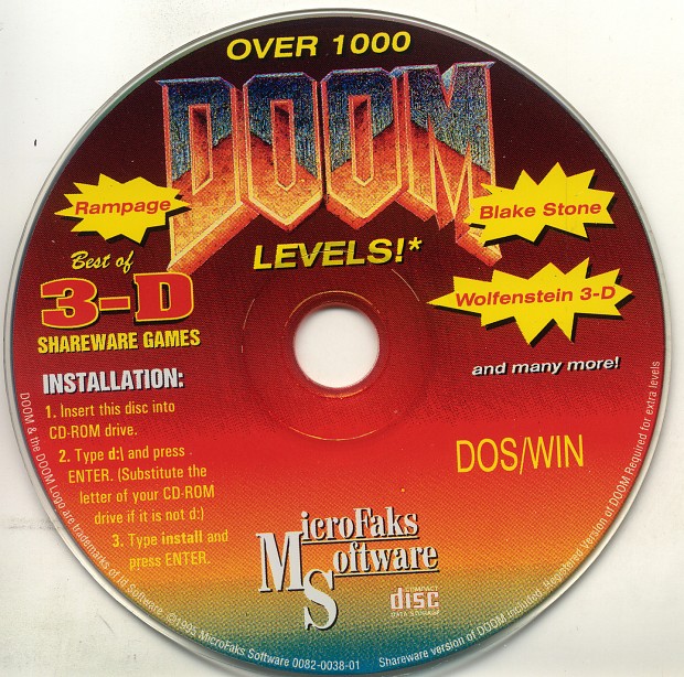 1000 DOOM Levels - 3D Shareware Games