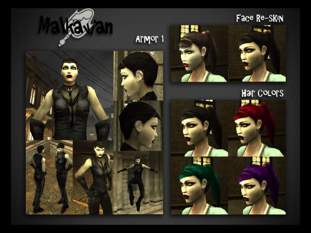 Vampires male pack Pc. by Marius217 addon - Vampire: The