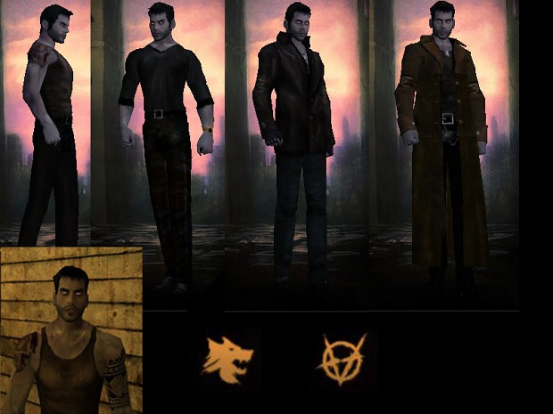 Vampires male pack Pc. by Marius217 addon - Vampire: The