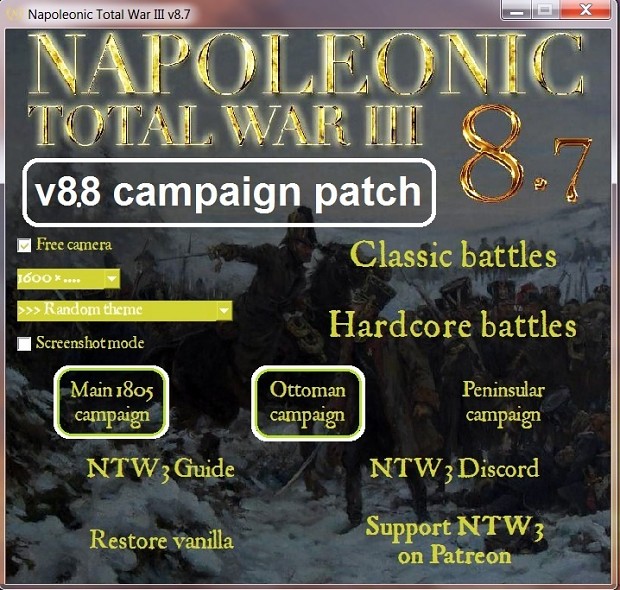 NTW3 v8.8 campaign patch