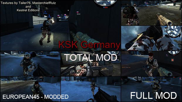 KSK German Soldiers - Total Mod