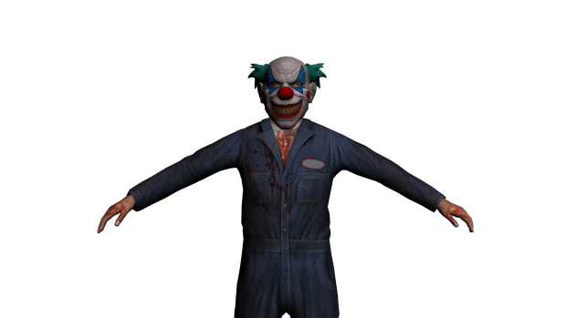 Killer Clown Mask Model B