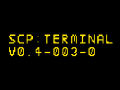 SCP Terminal v0.4-003-0