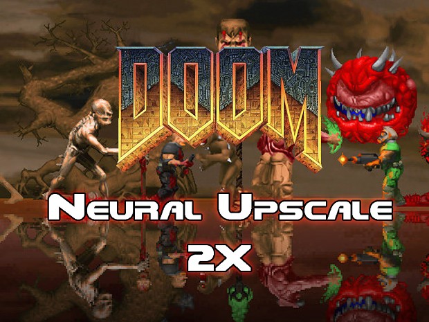 Doom Neural Upscale 2X