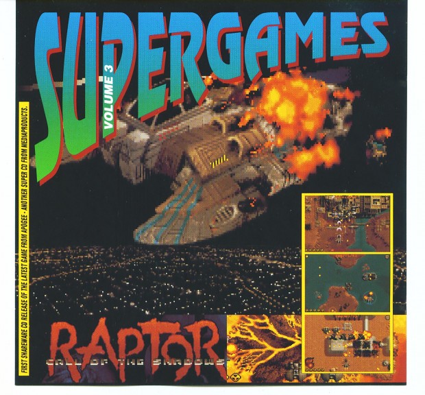 SUPERGAMES Volume 3:Raptor Call of the Shadows
