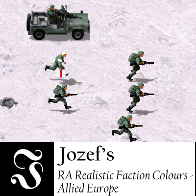 Jozef's RA Realistic Faction Colours - Allied Europe