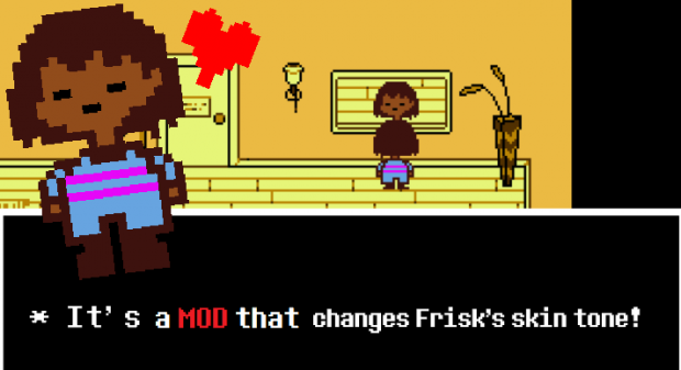 Undertale, Except You Have A Normal Skin Tone
