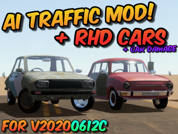 AI Traffic (& RHD Cars) Mod v32