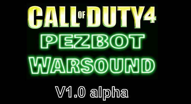 Pezbot WARsound V1 alpha