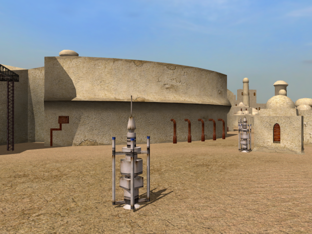 Fixed Mos Eisley Ground Textures and Lighting