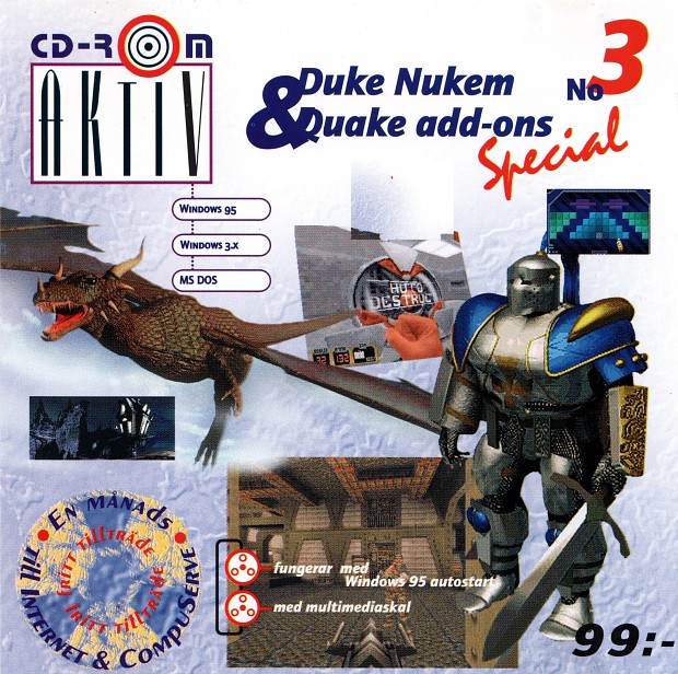 CD-Rom AKTIV No.3 Duke Nukem 3D & Quake Addons Special
