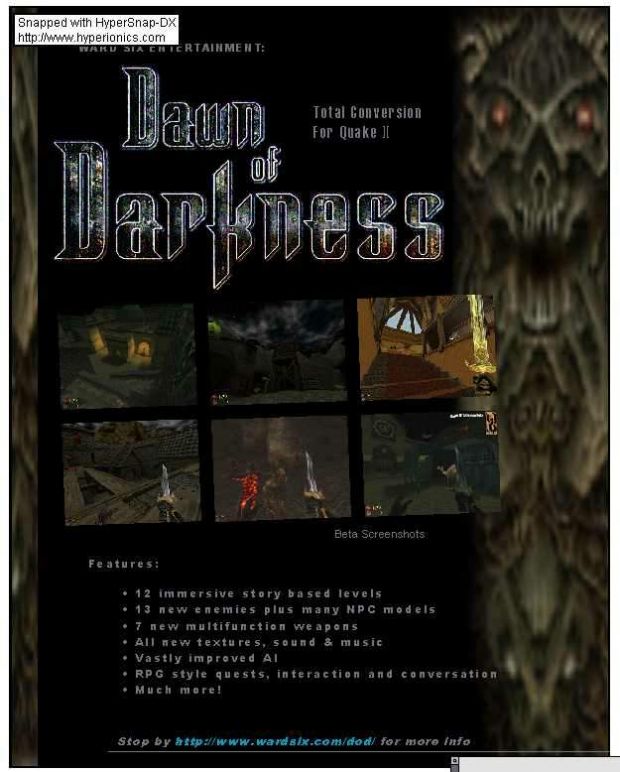 Dawn of Darkness 1.1 patch