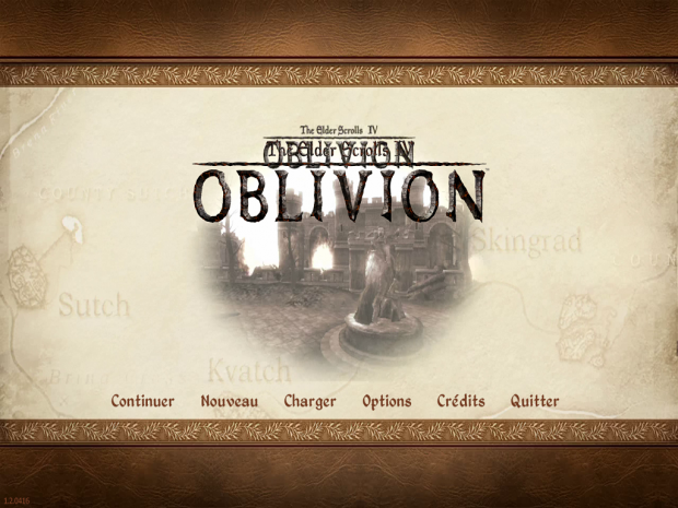 Oblivion - E3 Title Screen