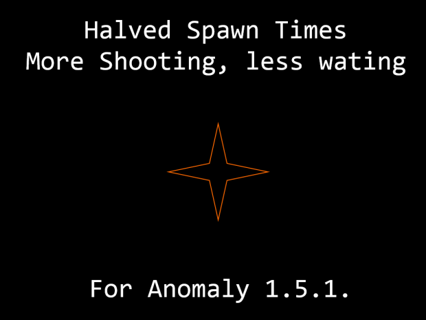 Halved Spawn Times for 1.5.1.