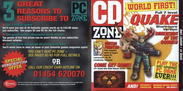 PC Zone #41 CD-Rom