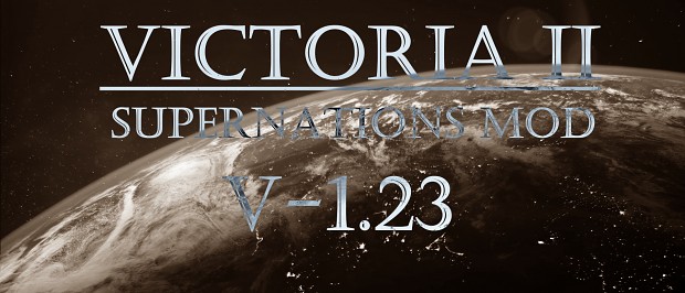 Victoria II: Supernations Mod v. 1.2.3