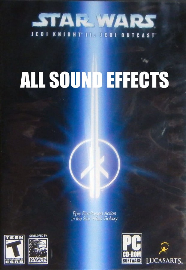 Star Wars Jedi Outcast - All Sound Effects