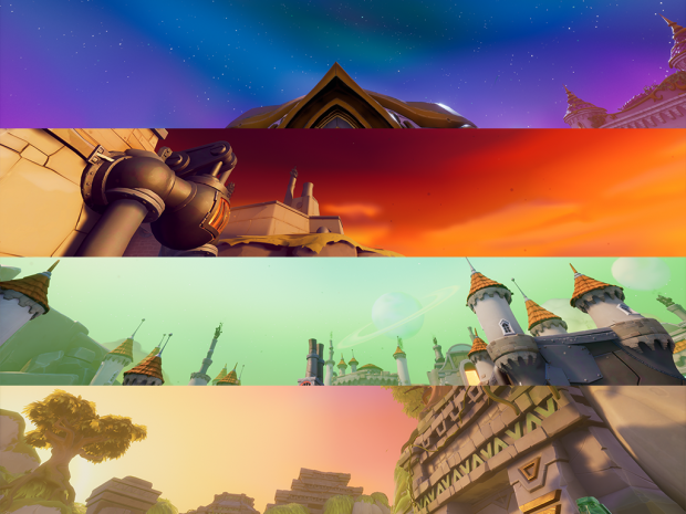 Classic Colors: Skybox Pack 4
