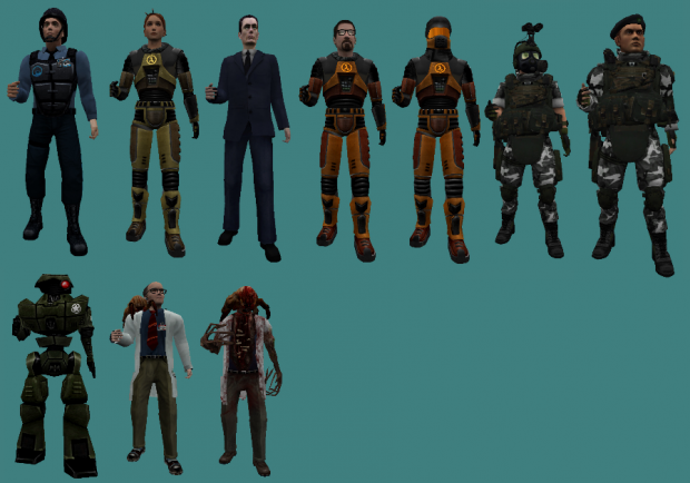 Trusty Pack Half-Life Players