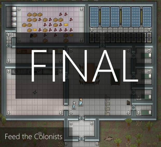 FeedTheColonists Mod for RimWorld 1.0,1.1,1.2