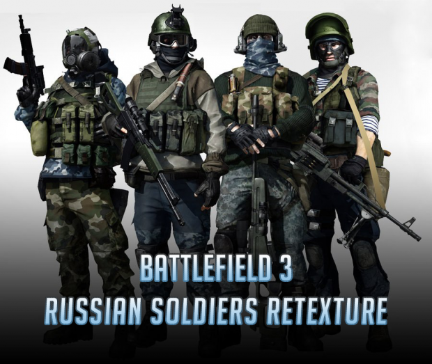 BF3 Russian Forces (Retexture with OS and Tangent Normal Map)