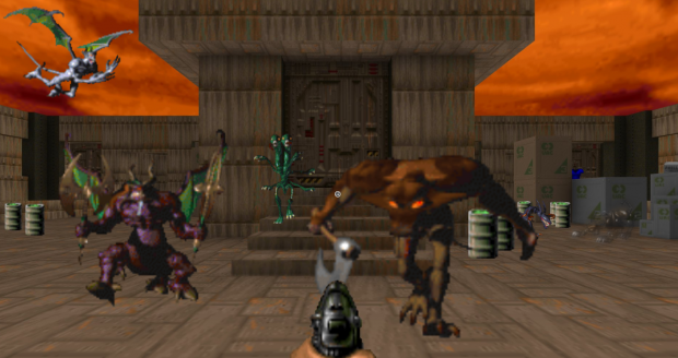 Realms of the Haunting monsters for Doom 1