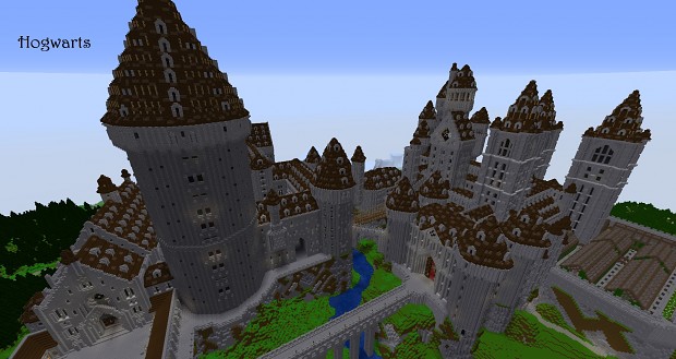 Hogwarts castle - A Map for Minecraft