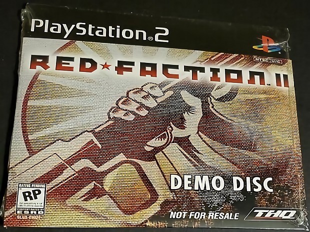 Red Faction II DEMO DISC - PS2